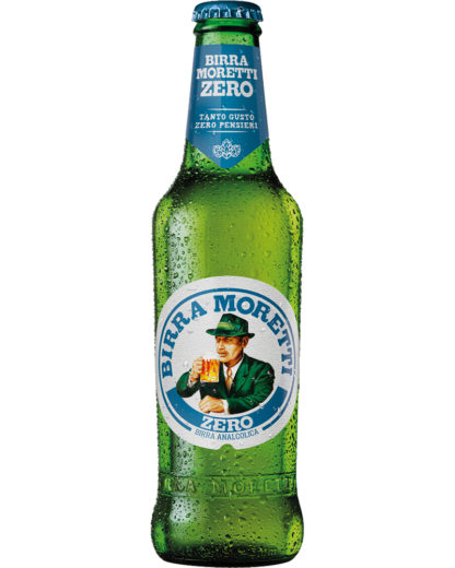 Birra Moretti Zero – 0,33 – Das alkoholfreie italienische Bier