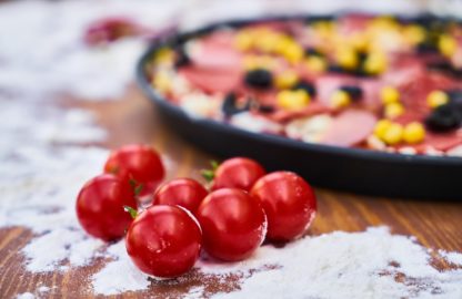 Pizza zum selbst belegen